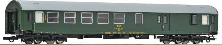 Roco Y/B luggage-compartment coach 2nd class CSD H0