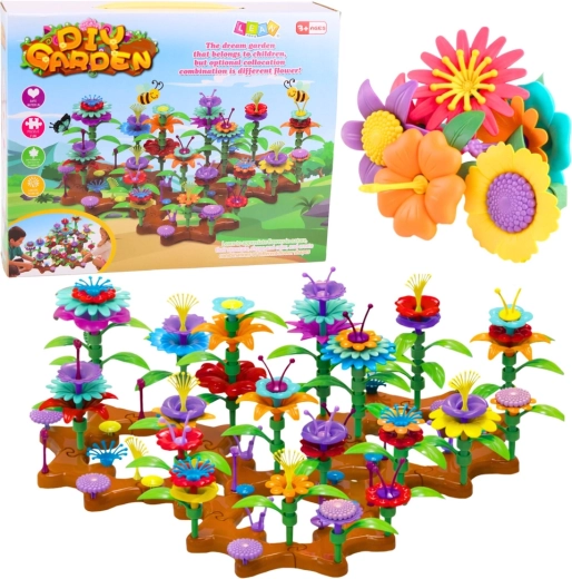 Flower Building Set Creative Garden 148 pcs