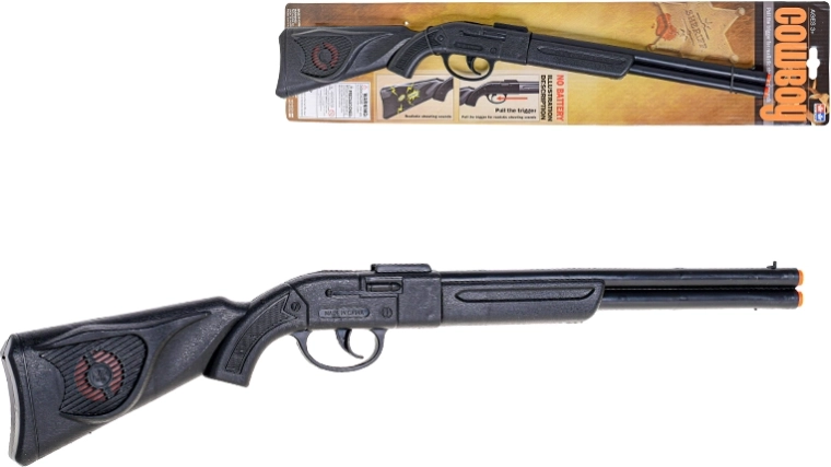 Cowboy click-clack rifle 50 cm – black