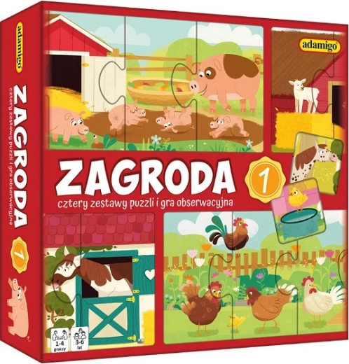 Vaatluspuzzle Talu – komplekt 1