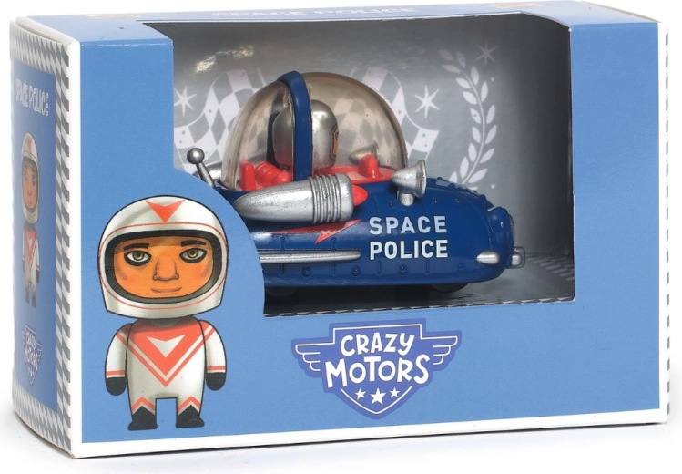 Djeco Crazy Motors mänguauto Space Police