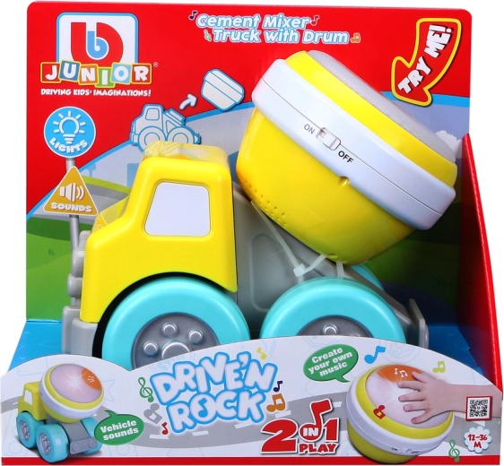 BB Junior 2-in-1 Cement Mixer with Drum