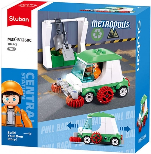 Sluban Metropolis Sweeping Vehicle