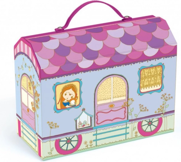DJECO Tinyly figuur Bluchka reisikoduga