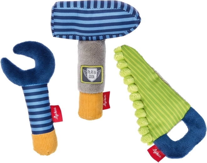 Sigikid plüüsist tööriistad beebidele – komplekt 3 tk