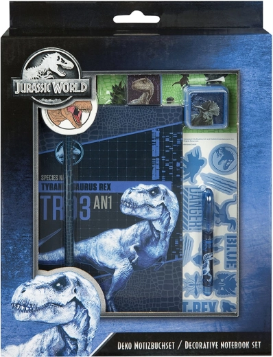 JURASSIC WORLDi motiiviga märkmike loovkomplekt