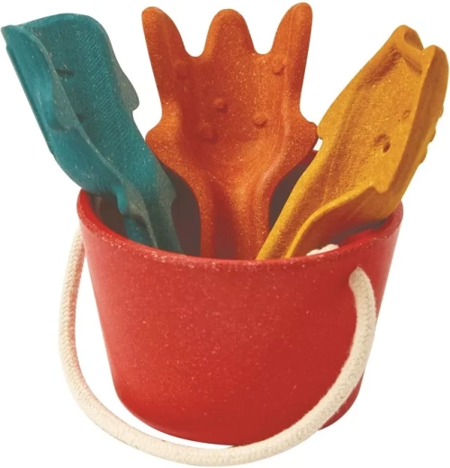 PlanToys puidust liivakastikomplekt