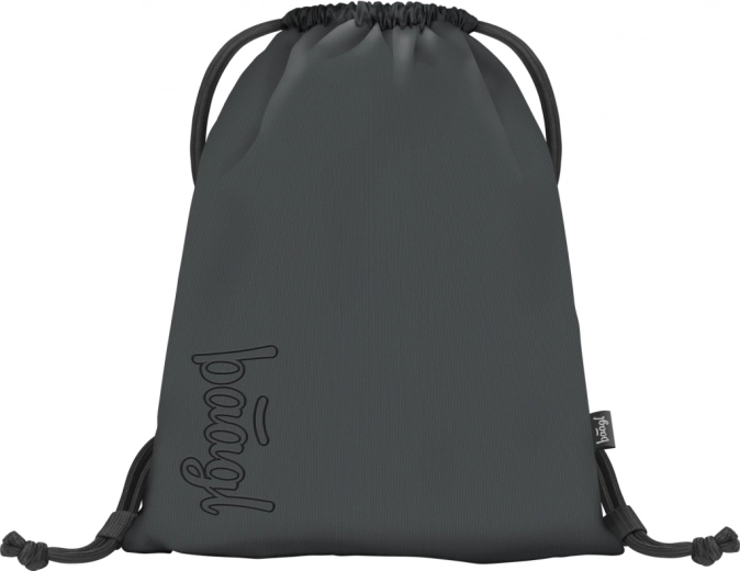 Baagl Darkness drawstring bag for shoes and leisure