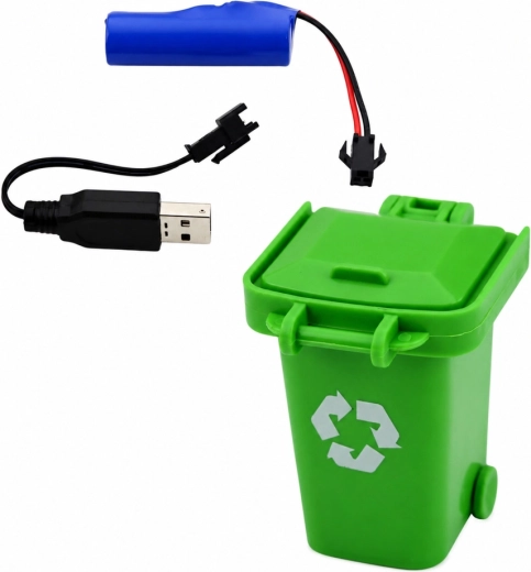 USB-laadimine ja pakendis prügikast