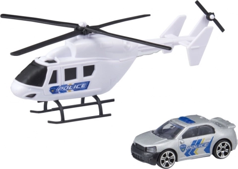 TEAMSTERZ helikopter ja auto – päästesõidukite komplekt