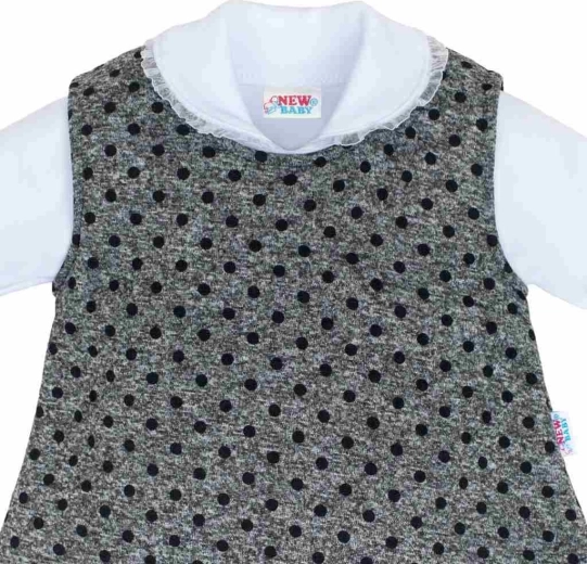 Stylish polka dots and easy layering