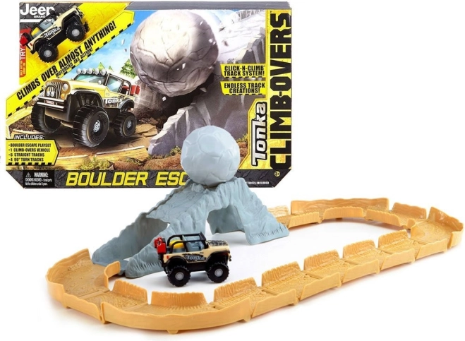 TONKA BOULDER ESCAPE Track Set with Off-Road Car