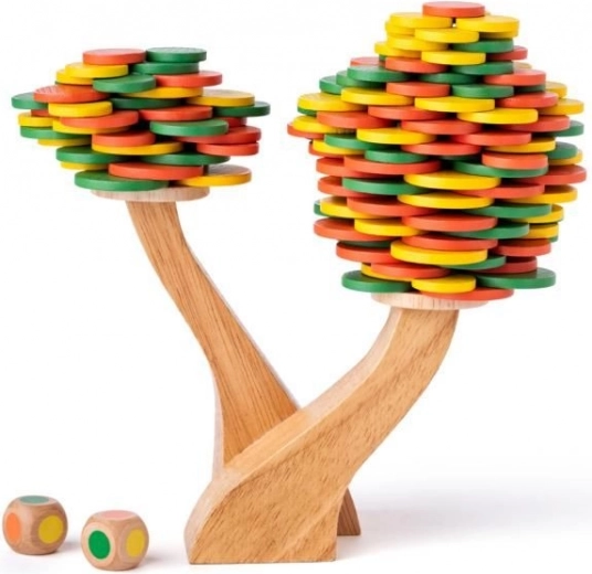 Balancing Game Autumn Tree