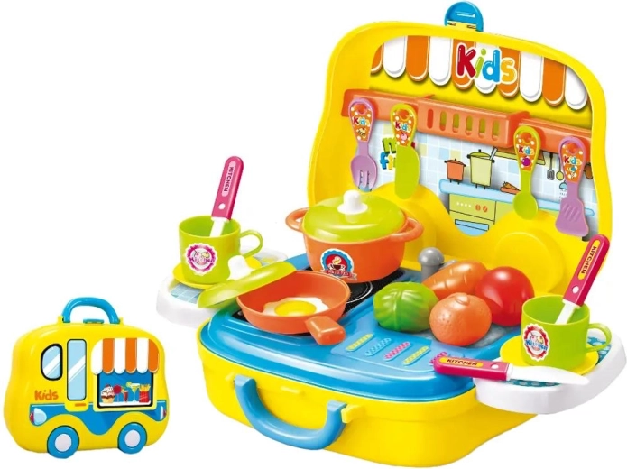 Laste köögikomplekt kohvris Buddy Toys