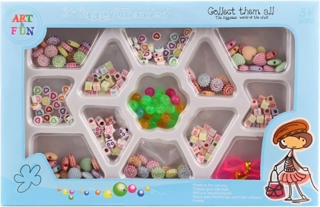 Plastic Bead Set in a Box for Children