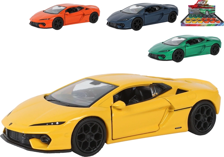 Welly Lamborghini Temerario metallist automudel 1:36, 12 cm