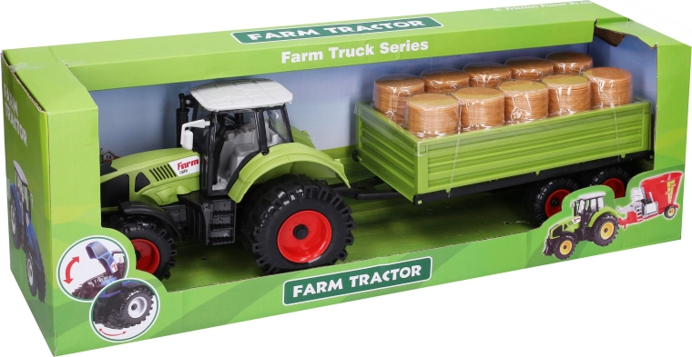 Traktor haagisega 47 cm