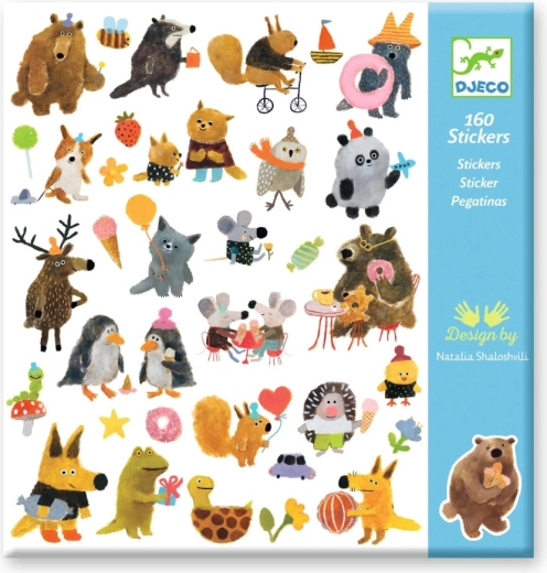 DJECO Animal Stickers