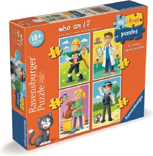 My First Puzzle: Can You Guess Who I Am? 4-in-1