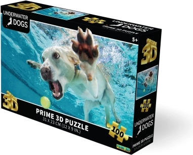 3D pusle Koer – lentikulaarne pusle 100 tükiga