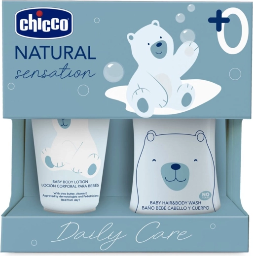 Chicco Natural Sensation Daily Care gift set for newborns
