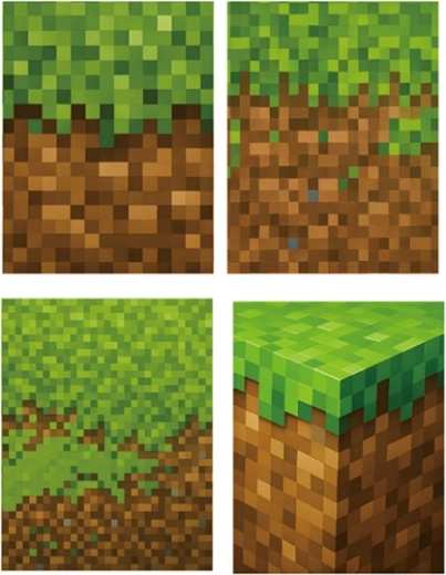 Kingikott Minecraft suurus L