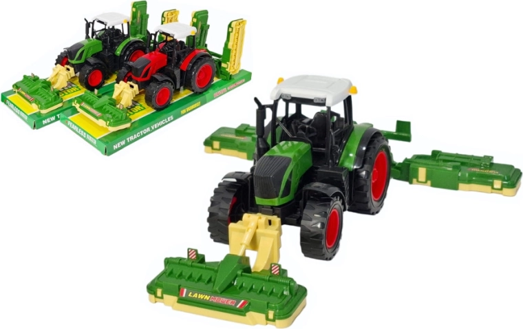 Traktor niidukiga