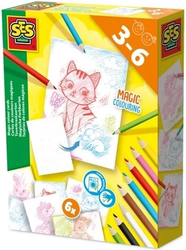 SES Creative Magic Colouring maagilised värvimispildid värvipliiatsitega