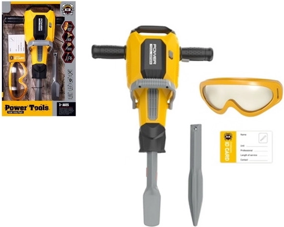 Laste pneumaatiline haamer Power Tools – kollane