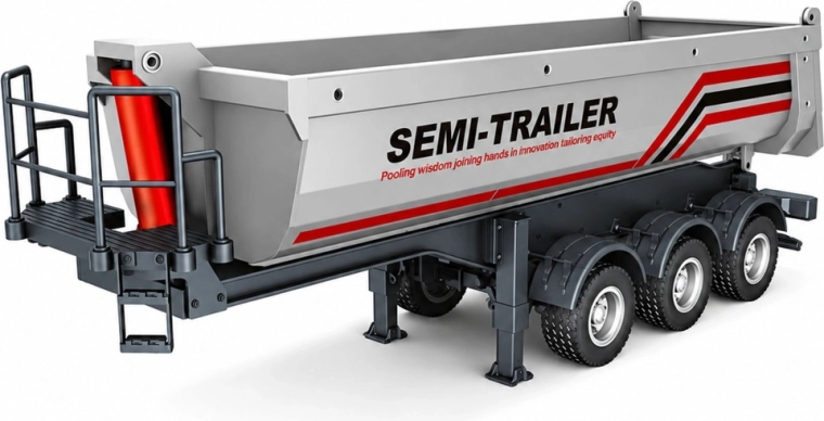 Excellent three-axle design