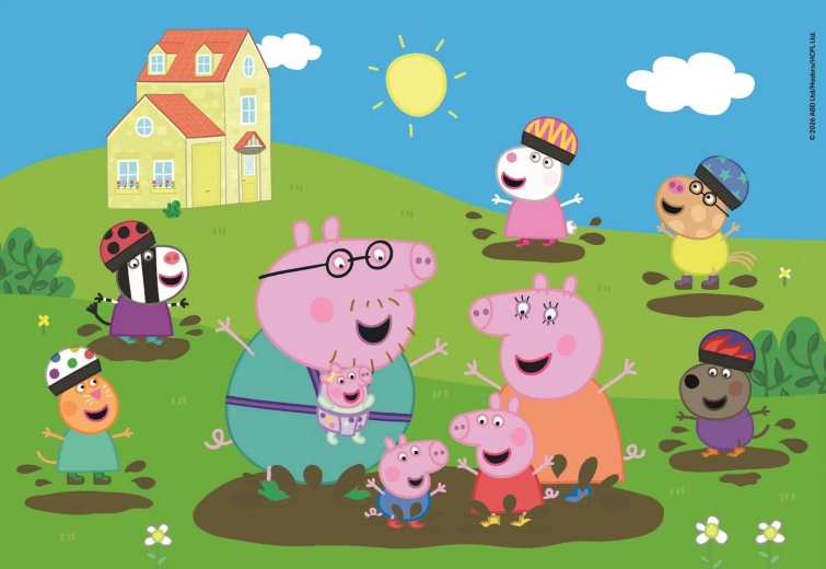 Clementoni pusle Põrsas Peppa MAXI 104 tükki