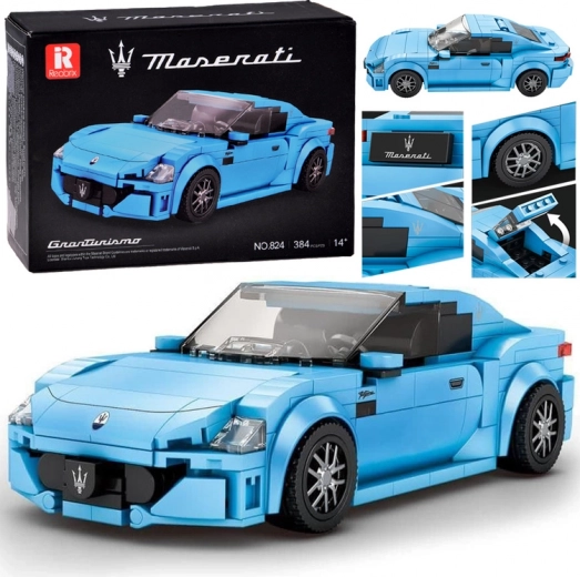 Technical Building Kit MASERATI GranTurismo – licensed car model, 384 pieces