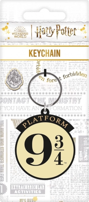 Rubber Keychain HARRY POTTER Platform 9 3/4