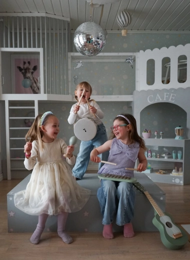 For a home band and making music together