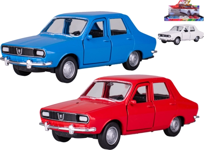 Metallist Dacia 1300 mudel 1:34 Welly tagasikeritava ajamiga