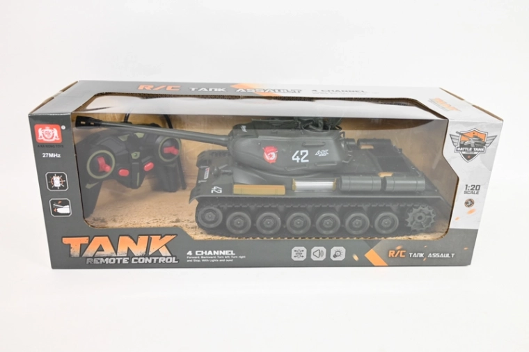 Remote control RC tank with charger