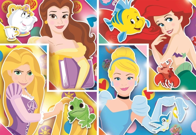 Clementoni pusle Disney printsessid sõpradega 104 tükki