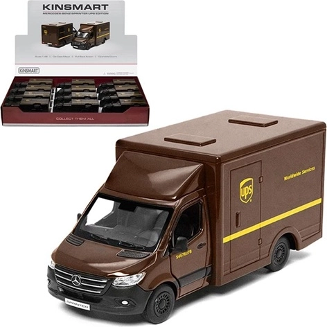 Metallmudel Mercedes-Benz Sprinter UPS mõõtkavas 1:48