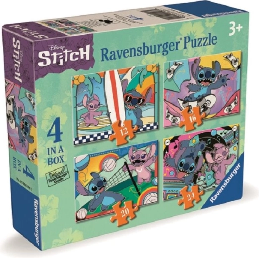 Ravensburger Puzzle Disney: Stitchi lõbusad tegevused 4 ühes