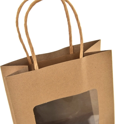 Strong kraft paper and stable shape
