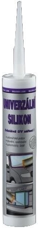 Universaalne läbipaistev silikoon 280 ml DEN BRAVEN Silver Line