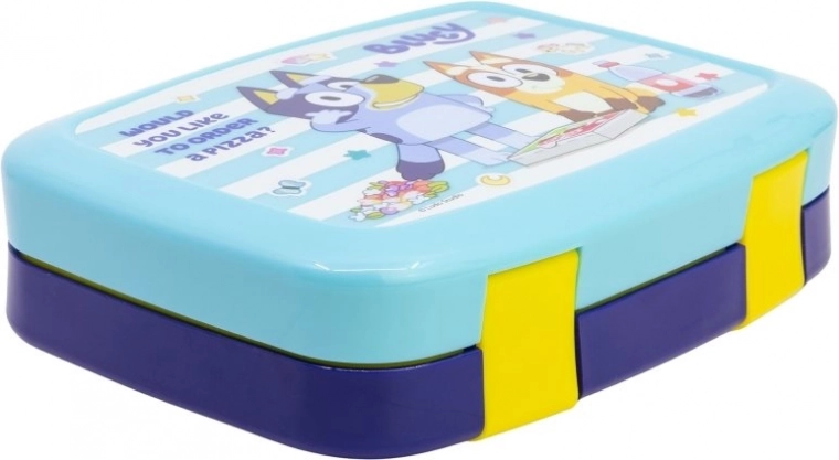 Snack box with compartments Bluey