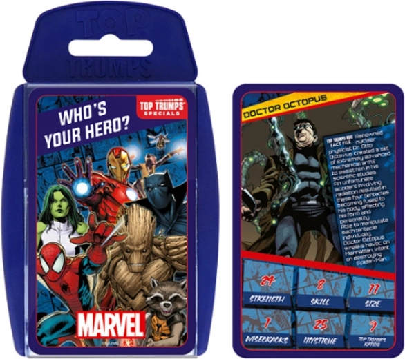 Top Trumps Marvel Cards