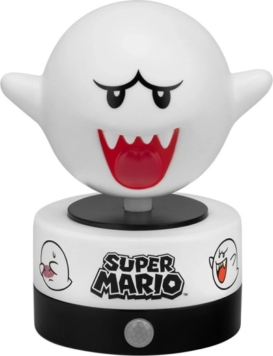Super Mario night light Boo with LED and motion sensor