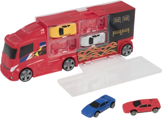 Teamsterzi transpordiveok 4 väikese autoga