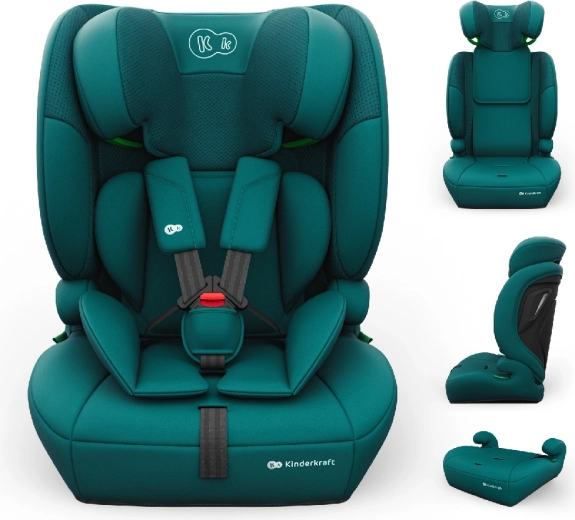 Kinderkraft turvatool Comfort up 2 plus i-Size 76–150 cm roheline