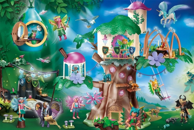 Schmidt pusle Playmobil Ayuma: haldjate võlumets, 100 tükki