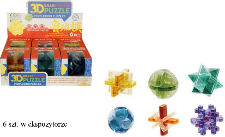 Logical 3D Puzzle Cube