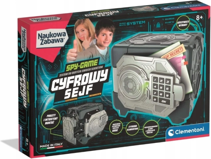 Digital Safe Spy-Game Clementoni