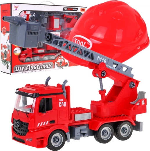 Fire Truck 2-in-1 with Helmet